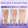 Foot Peel Mask (2 Pairs) - for Baby Soft Skin Remove Dead Skin, Dry, Cracked Feet & Callus, Spa, Made with Aloe Vera Extract Women and Men Peeling Exfoliating, Lavender