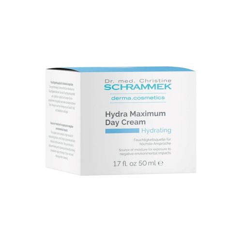 Schrammek Hydra Maximum Day Cream (1.7 fl oz) - Deep Moisture for Skin - Hyaluronic Acid - Face Moisturizer - Face Cream - Skin Care - Dr