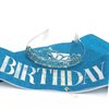 GAFATORY Birthday Sash Blue It's My Birthday Sash and Crown Birthday Girl Sash Birthday Crown Gift Party Decorations for Women Girls