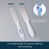 DeEnti Metal Foot File, Professional Grade Stainless Steel Foot File, Salon Quality Callus Remover, Lightweight Foot Scrubber, Home Manicure and Pedicure Tools