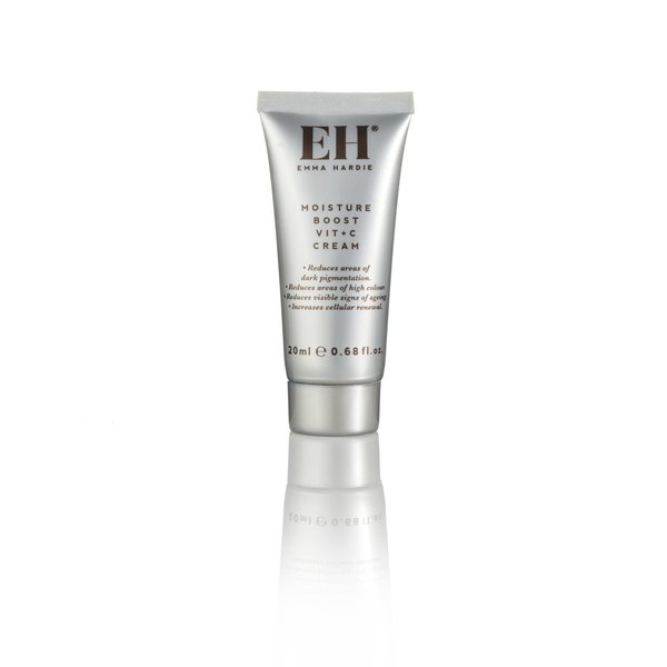 Emma Hardie 20ml Moisture Boost Face Cream with Antioxidant Vitamin C Complex Protection, Reduces Dark Spots, Hyperpigmentation & UV Damage, Suitable for Sensitive Skin, Vegan & Cruelty Free