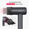 TYMO Hair Comb Attachment Compatible for AIRHYPE Lite Dryer, Magnetic Nozzle for Detangling, Lengthening Textured Hair, and Efficient Styling