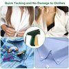 Tagging Gun Kit, Fine Stitch Tagging Gun for Clothing Mini Stitch Gun for Clothes Sewing Quilting Hemming Quick Stitch Tag Gun with 1 Needle, 1000 Black & 1000 White Micro Fasteners