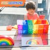 Magnetic Tiles Toddler Toys Games Sensory Toys for Toddlers 3-4 Magnetic Blocks for Kids Age 3-5 4-8 Outdoor Toddler Activities Preschool Building Learning Toys