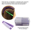 Hair Rollers Perming Rods, 20pcs Hair Perm Rods Perming Rod Hair Roller Curler Perming Rod, Hair Roller Curler, Household Salon Hairdressing Tool Kit ()
