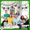 28Pcs Soccer Party Decorations Soccer Birthday Decorations Soccer Hanging Decorations Soccer Party Supplies for Soccer Birthday Party Soccer Theme Party Decorations