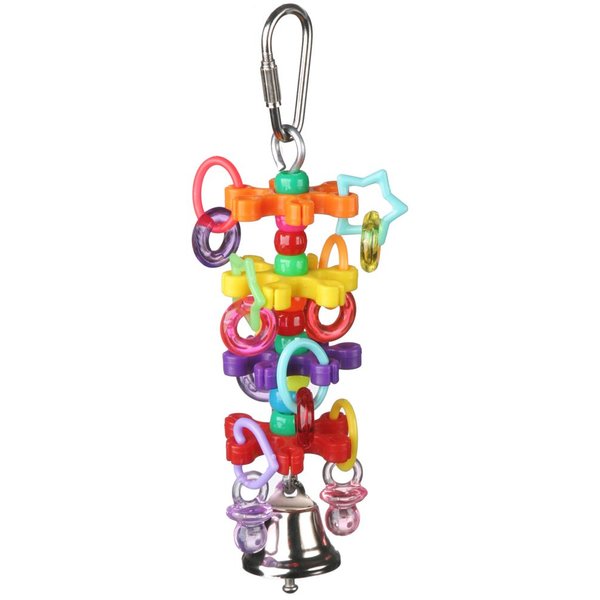 Super Bird Creations SB660 Cascade Mini Bird Toy, Small Bird Size, 6" x 2"