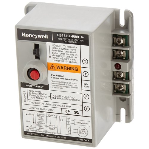 Honeywell R8184G4009 International Oil Burner Control