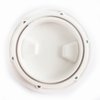 SEAFLO Marine Circular Non-Slip Screw Out Deck Plate Inspection Access Hatch 4"/6"/8" White/Black/Tan (4", White)