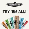 Thunderbird Bars Energy Snack, Gluten-Free with Protein, Healthy Real Food, Vegan Paleo Non-GMO, No Added Sugar, Chocolate Almond Butter Sea Salt Flavor (6 Count, 1.7 oz. Bars)