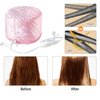 Hair Care Cap, 110V Yomagine Pink Hair Heat Treatment Cap, Deep Conditioning Heat Cap, Thermal Treatment Caps for Hair Spa, Beauty Steamer Nourishing Hat for Family Personal Care