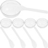 FOMIYES Facial Masks Mixing Bowl Set 5 Sets Masks Prep Measuring Bowl with Spatula, Clear Glass Mix Bowl, Cosmetic Mix Bowl, Skincare Makeup Kit for Home Salon DIY Jelly Mud Masks