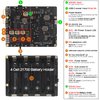 Geekworm X1206 4-Cell 5V UPS Shield for Raspberry Pi 5| Max 5.1V 6A Output|Auto Power On|Safe Shutdown|Power Loss Detection