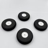 4PCS 2.75Inch RC Airplane Wheels Light Foam Tire Wheels for RC Airplane Plane Helicopter Aircraft DIY Model Plane Wheel Replacment Parts