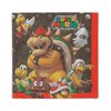 Amscan 511554 Super Mario Brothers Luncheon Napkins, 16 pcs, Party Favor