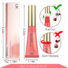 POPMISOLER Liquid Blush for Cheeks, Natural Matte Blush Wand with Cushion Applicator Long-wearing Soft Cream Blush Stick for Cheeks and Lips Blendable Stick Blush Makeup Liquid Cheek Blush, Dark Rose