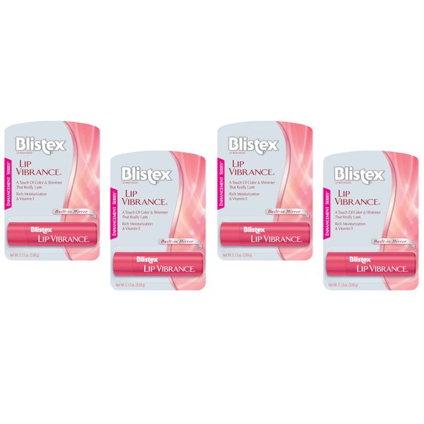 Blistex Lip Vibrance Lip Protectant (Pack of 4)
