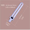 XICHEN 4 PCS/Set Light Bulbs Replacement 9W UV 365nm Lamp Bulb Tube for Nail Art Dryer UV Lamp Light