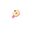 2PCS Red Apple Hair Clips for Women Girls Bangs Side Hairpins Funny Barrettes Duckbill Hair Accessories