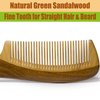 The Moreinday Wooden Comb Wood Comb Hair Comb for Women Sandalwood Comb Fine Tooth Comb for Men