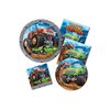 Monster Truck Beverage Napkins, 16 ct