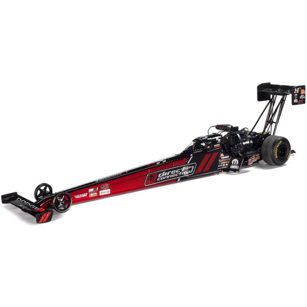 TFD (Top Fuel Dragster) Tony Stewart Direct Connection Red and Black Power Brokers 1/24 Diecast Model by Auto World AWN035
