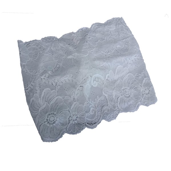 Oyabridal Wide Lace Headbands for Women Lace Headcovering for Women Lace Headband (ivory)