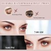 Bestidy 4D Silk Fiber Lash Mascara,Natural Waterproof Smudge-proof Mascara,Thickening Lengthening Mascara No Clumping, No Smudging Lasting All Day