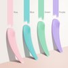 100PCS Cosmetic Spatulas, Small Makeup Spatula, Mini Plastic Makeup Scoop for Mixing and Sampling, Skin Care Facial Cream Mask Spatula (Multicolor)