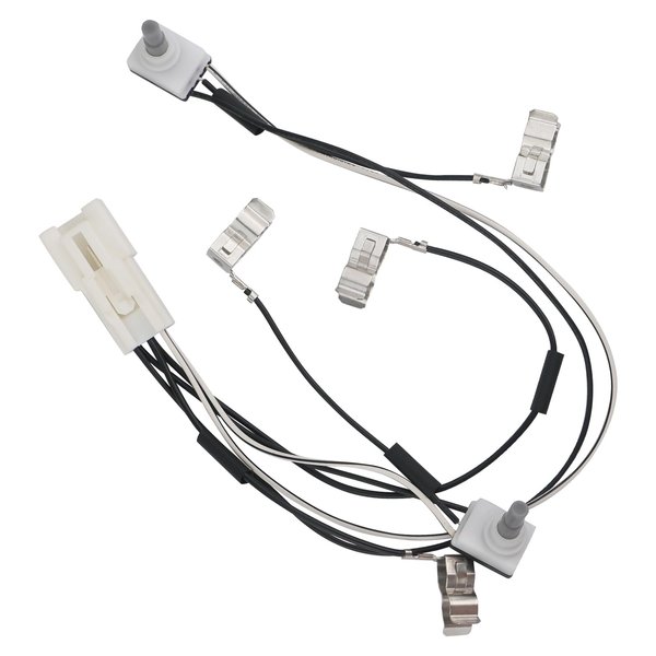 TQPONLY Overhead Console Map Light Wiring with Switches Compatible with 2002-2010 Dodge Ram Replaces 1DK788D1AA