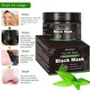 Peel Off Face Mask, Charcoal Peel Off Black Mask, Deep Cleansing Facial Mask, Facial Purifying and Clean Blackhead, for All Skin Types