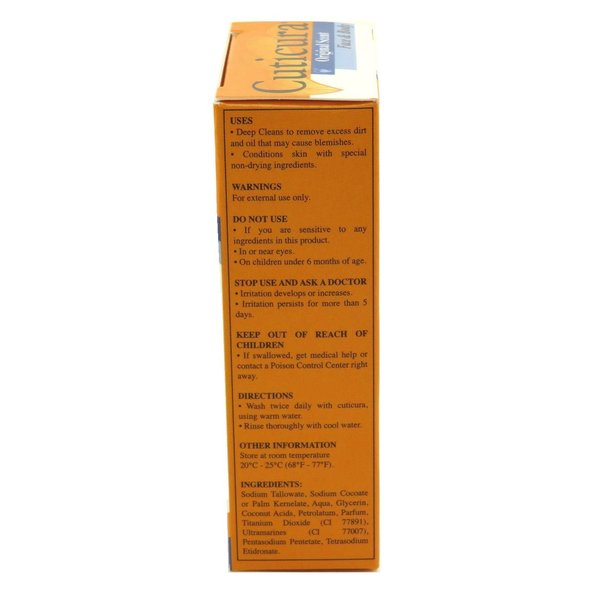 Cuticura Original Soap Bar 3 Ounce Box (88ml) (3 Pack)