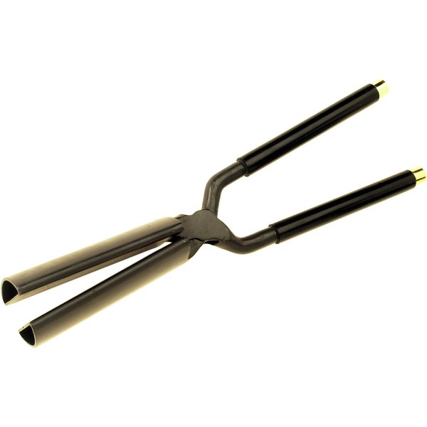 Kentucky Maid SPKM65 Beveled 2" Wide Flat Pressing Iron (Black & Gold)