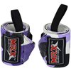 MRX Weight Lifting GYM Training Wrist Wraps For Wrist Support Bodybuilding Workout Wrap Men/Women (Camo Purple)
