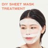 White Rabbit Naked Cotton Stripped (180 pcs) Customized Sheet mask Treatment 100% Cotton pad Unbleached Untreated Grown Free of Pesticides and Chemical Fertilizers