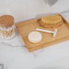 J&L Naturals Sulfate-Free Solid Shampoo Bar - Zero Waste - All Hair Types - Made in US, Plastic Free, Vegan, Cruelty-Free, Sustainable Hair Care (Hydrate (Lemongrass & Tea Tree), Single Bar)