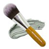Face Mask Brush - Soft Bamboo Facial Mud Mask Applicator Brush for Applying Facial Mask | Use with Facial Mud Masks, Peel Off Masks, Oils & Makeups (4 inches long)