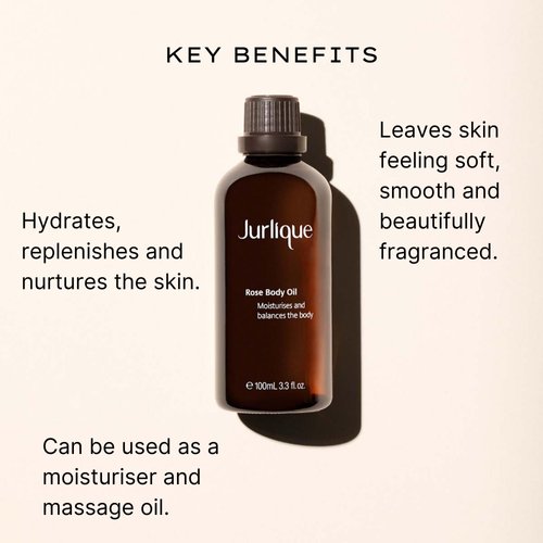 Jurlique Rose Body Oil, 3.4 fl oz (100 ml)