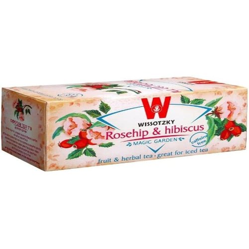 Wissotzky Herbal Tea (Rosehip & Hibiscus, 1 Pack)