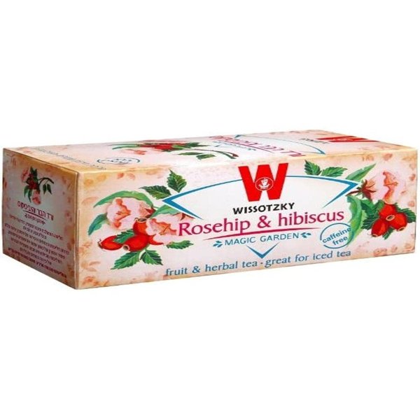 Wissotzky Herbal Tea (Rosehip & Hibiscus, 1 Pack)