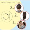 CAISHA 14" Wavy Clip On Ponytail With Butterfly Clip Hairpiece Heat-resistant Synthetic Fibres Natural Blonde H104