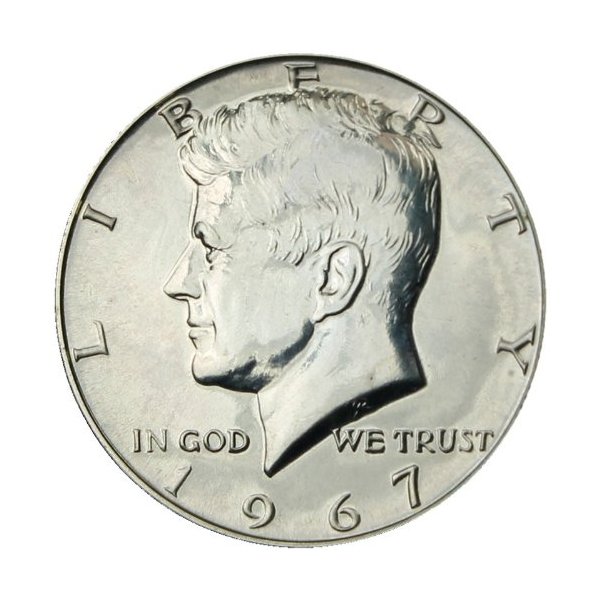 1967 Uncirculated Kennedy Half Dollar
