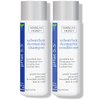 Sulfate Free Shampoo and Conditioner Set for Seborrheic Dermatitis Relief - Severe Dry & Itchy Scalp Treatment with Manuka Honey, Aloe Vera & Coconut Oil - Safe for Color Treated Hair (8 oz)