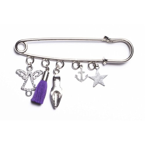 Brooch Pin For Women- Brooches for Women Jewelry with Simulated Fashion Accessory - Amulet