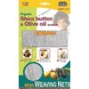 Qfitt Organic Shea Butter & Olive oil treated Mesh Weaving Nets, green