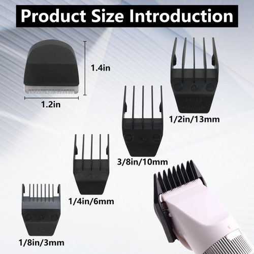 Xspeedonline 2 Pack for Peanut Hair Clipper/Trimmer Snap On Replacement Blades #2068-300 - for Wahl Peanut Model#8685, 8655, 8663, 8685-1701,Easy to Use,Black
