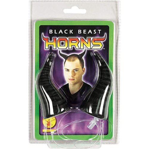 Rubie's Adult Beast Horns, Black, One Size