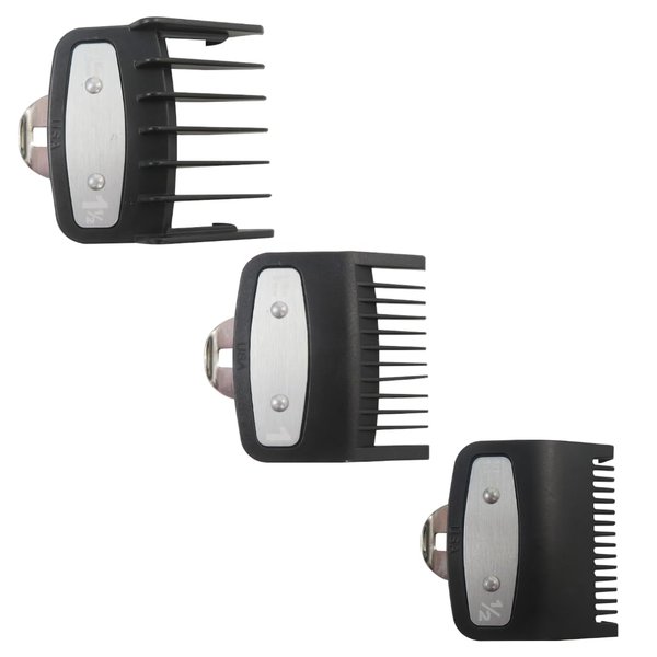 3354 Premium Guard Guide Clipper Comb Metal Clip For Wahl -PICK SIZE-# 1/2, 1, 1 1/2