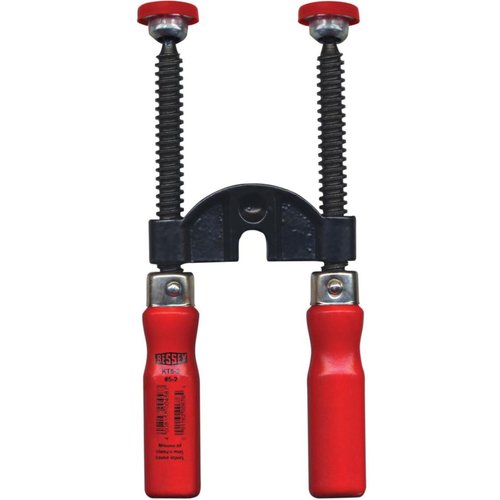 BESSEY KT5-2 2 spindle edge clamp for use with clamp rails up to 1/2"