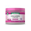 Collagen Cream | 4 oz | Professional Strength | Paraben & SLS Free, Gluten Free | For Face and Body | by Nature's Truth